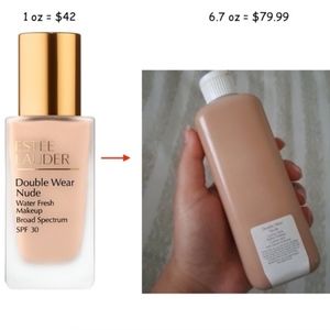 Estee Lauder Double Wear NUDE Water Fresh Makeup